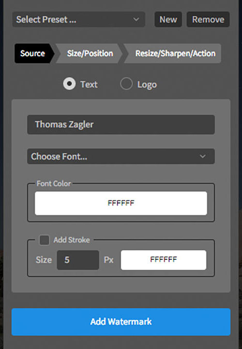 Watermark Process