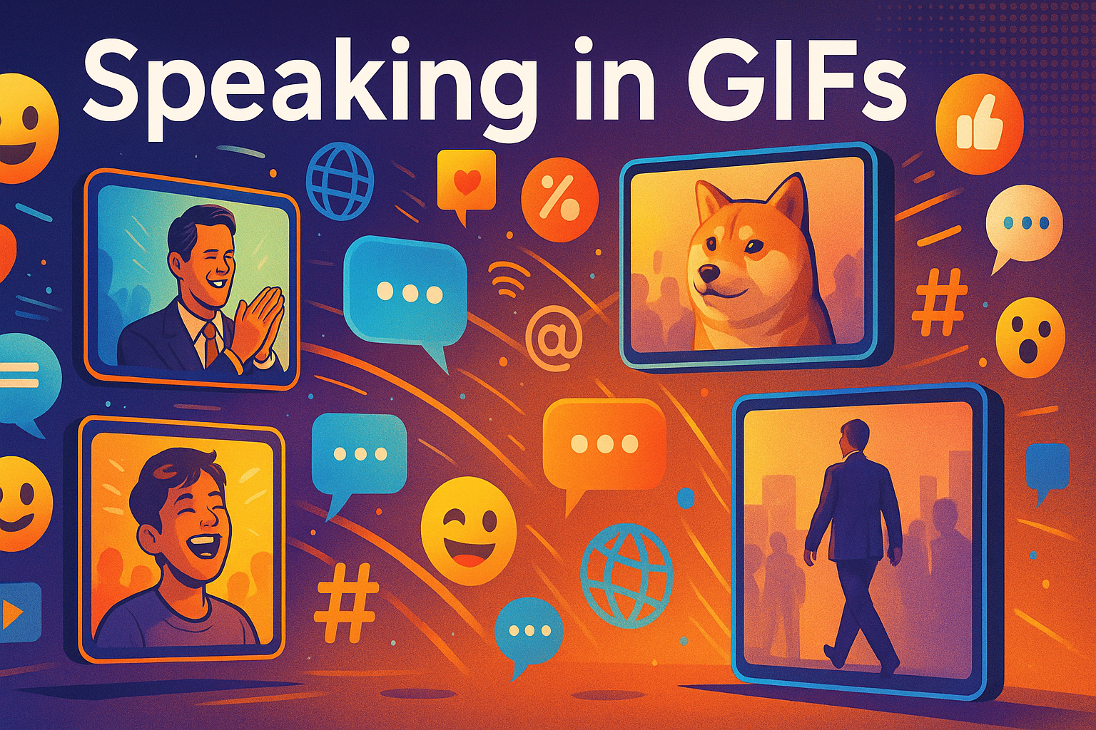 Speaking in GIFs visual