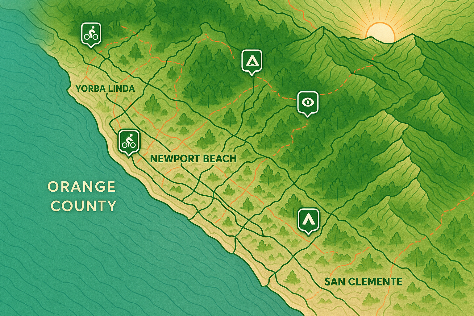 OC Trails Project artwork